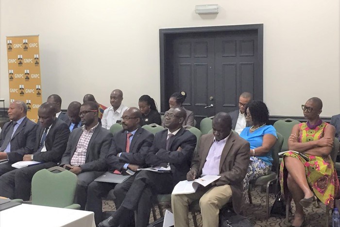 Members of GNPC, MoF & SEC at the Annual General Meeting